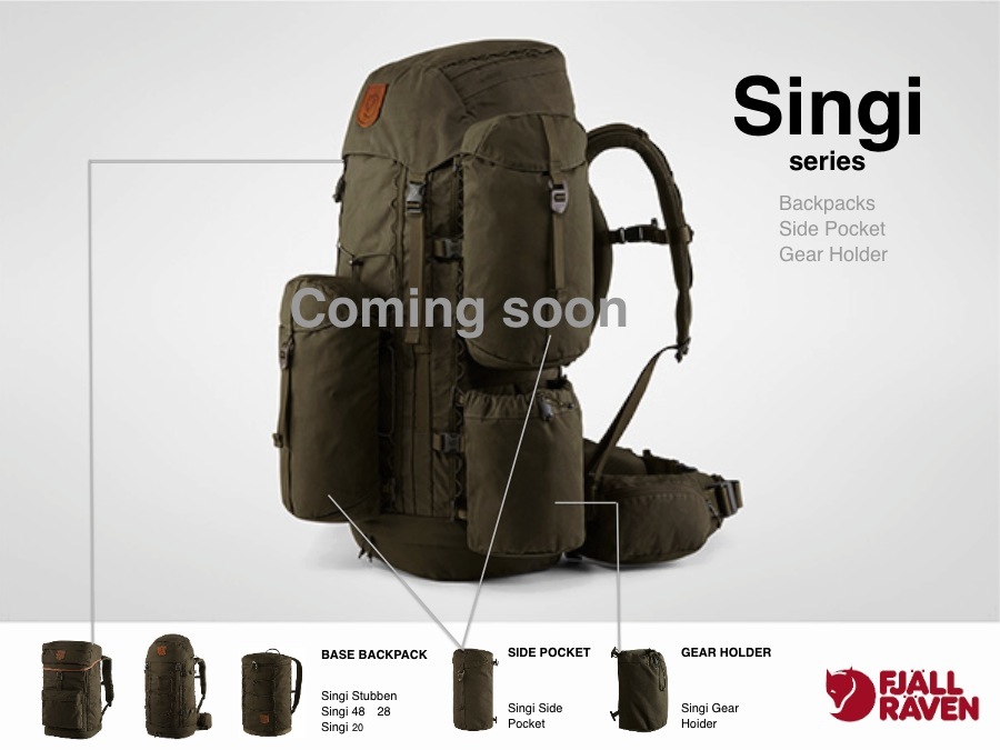 Fjallraven】待望の「Singi」シリーズが予約できます。入荷間近です ...